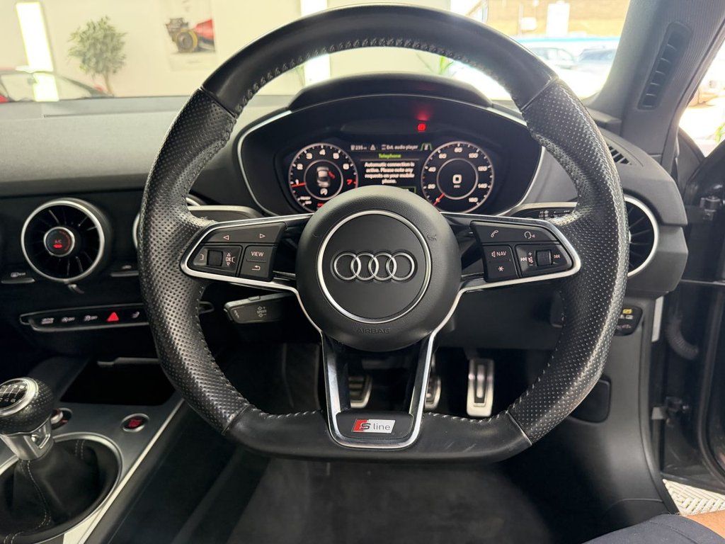 USED 2018 18 AUDI TT 1.8 TFSI S line Coupe 3dr Petrol Manual Euro 6 (s/s) (180 ps) 