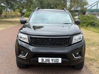 USED 2016 Y NISSAN NAVARA 2.3 dCi Tekna Pickup Double Cab 4dr Diesel Manual 4WD Euro 5 (190 ps) **FULL BLACK PACK**INTERIOR CARBON INSERTS**SAT NAV**