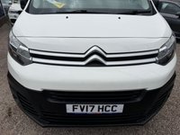 USED 2017 17 CITROEN DISPATCH 2.0 BlueHDi 1400 Enterprise M Panel Van 6dr Diesel Manual FWD 2 Euro 6 (s/s) (120 ps) FULL SERVICE HISTORY, VERY CLEAN VAN, TWIN SIDE LOADING DOORS, NO VAT