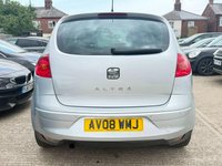 USED 2008 08 SEAT ALTEA 1.6 Stylance Euro 4 5dr NEW MOT ON SALE PX TO CLEAR