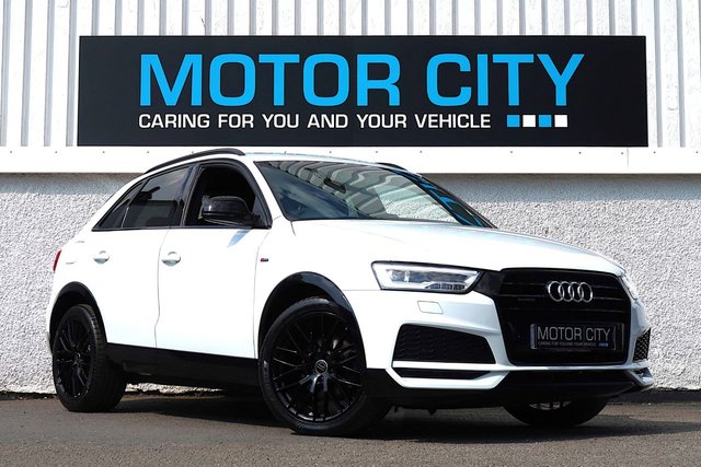 2017 67 AUDI Q3 2.0 TDI Black Edition SUV 5dr Diesel S Tronic quattro Euro 6 (s/s) (150 ps) AUTOMATIC AWD SUV
