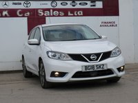USED 2018 18 NISSAN PULSAR 1.2 DIG-T Tekna Hatchback 5dr Petrol XTRON Euro 6 (s/s) (115 ps) 