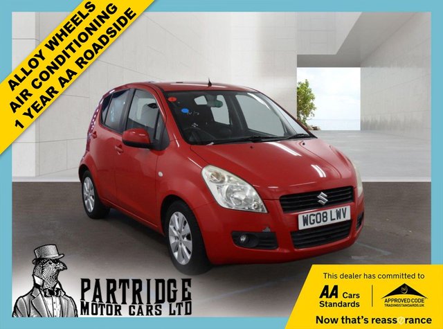 2008 SUZUKI SPLASH 1.2 GLS MPV 5dr Petrol Manual Euro 4 (86 ps) £2500.00