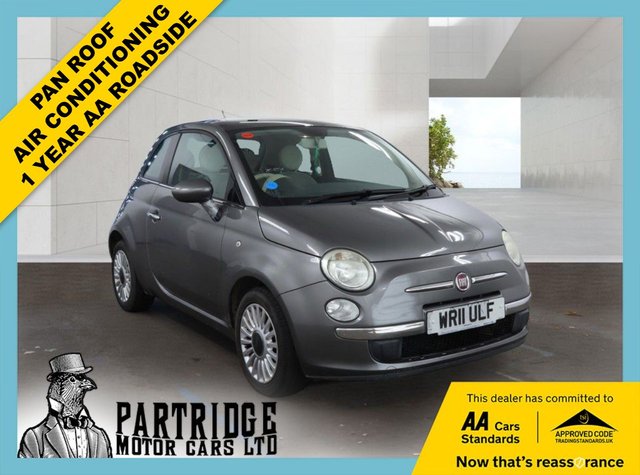 2011 FIAT 500 1.2 Lounge Hatchback 3dr Petrol Manual Euro 5 (s/s) (69 bhp) &pound;3250.00