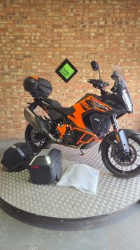 USED 2021 21 KTM 1290 SUPER ADVENTURE S TOP SPEC. 8699 MILES. FSH. FULL LUGGAGE. QS + MORE. SERVICED UP TO DATE