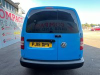 USED 2015 15 VOLKSWAGEN CADDY 1.6 TDI C20 Startline Panel Van 4dr Diesel Manual L1 H1 (149 g/km, 101 bhp) PARKING CAMERA, TWIN SLIDING SIDE DOORS!!!