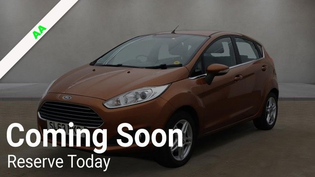 2013 63 FORD FIESTA 1.0 Zetec Hatchback 5dr Petrol Manual Euro 5 (s/s) (80 ps) 