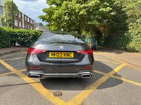 USED 2022 22 MERCEDES-BENZ C CLASS 1.5 C200h MHEV AMG Line (Premium) Saloon 4dr Petrol Hybrid G-Tronic+ Euro 6 (s/s) (224 ps) Wireless Apple CarPlay, 360 camera w/ Birds Eye view, Full Service history, 1 owner