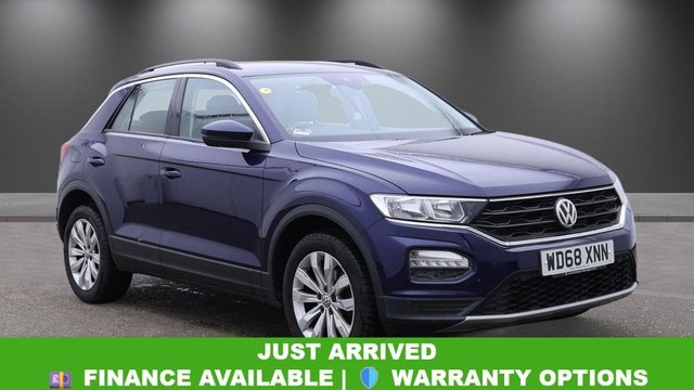 2019 68 VOLKSWAGEN T-ROC 1.5 TSI GPF EVO SE SUV 5dr Petrol DSG Euro 6 (s/s) (150 ps) 