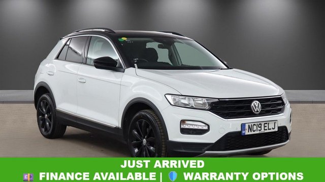 2019 19 VOLKSWAGEN T-ROC 1.0 TSI GPF Design SUV 5dr Petrol Manual Euro 6 (s/s) (115 ps) 