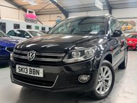 USED 2013 13 VOLKSWAGEN TIGUAN 2.0 TDI BlueMotion Tech SE DSG 4WD Euro 5 (s/s) 5dr Tow Bar