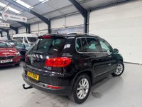 USED 2013 13 VOLKSWAGEN TIGUAN 2.0 TDI BlueMotion Tech SE DSG 4WD Euro 5 (s/s) 5dr Tow Bar