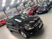 USED 2013 13 VOLKSWAGEN TIGUAN 2.0 TDI BlueMotion Tech SE DSG 4WD Euro 5 (s/s) 5dr Tow Bar