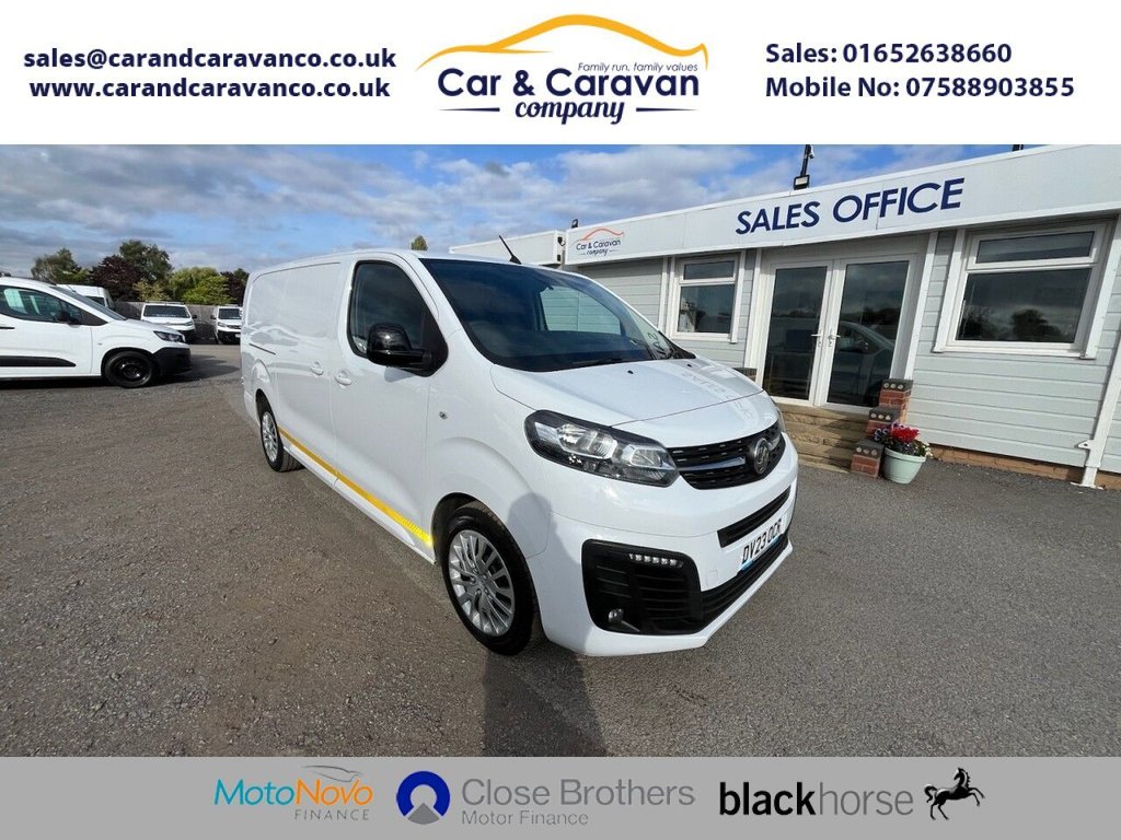 2023 Vauxhall Vivaro 2900 1.5d 100ps Pro H1 Van