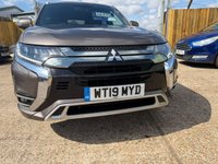 USED 2019 19 MITSUBISHI OUTLANDER 2.4h TwinMotor 13.8kWh 4h SUV 5dr Petrol Plug-in Hybrid CVT 4WD Euro 6 (s/s) (209 ps) FULL SERVICE HISTORY