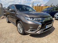 USED 2019 19 MITSUBISHI OUTLANDER 2.4h TwinMotor 13.8kWh 4h SUV 5dr Petrol Plug-in Hybrid CVT 4WD Euro 6 (s/s) (209 ps) FULL SERVICE HISTORY