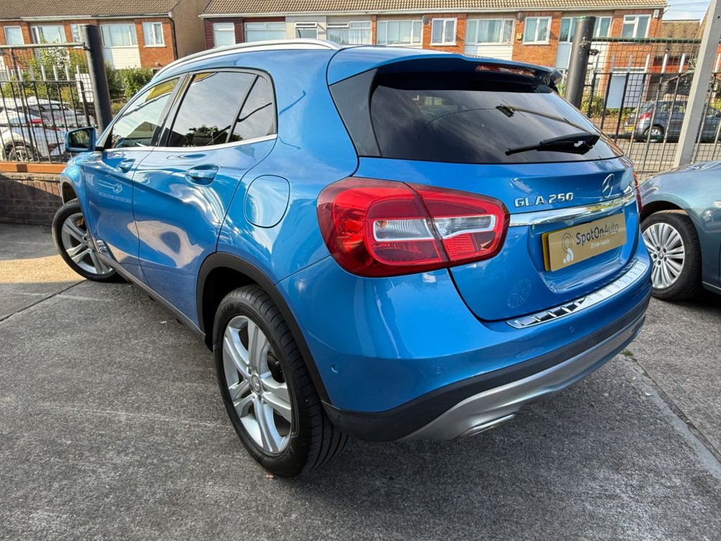 USED 2016 16 MERCEDES-BENZ GLA 2.0 GLA250 Sport (Executive) SUV 5dr Petrol 7G-DCT 4MATIC Euro 6 (s/s) (211 ps) AUTO+FULL HISTORY+PHONE+CRUIS