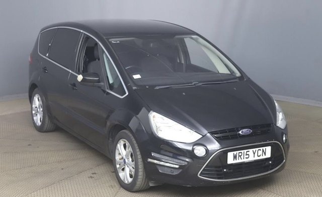 2015 15 FORD S-MAX 2.0 TDCi Titanium MPV 5dr Diesel Manual Euro 5 (140 ps) 7 Seats, MOT July 2027, &pound;200 road tax