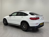USED 2019 19 MERCEDES-BENZ GLC 4.0 GLC63 V8 BiTurbo AMG S (Premium) Coupe 5dr Petrol SpdS MCT 4MATIC+ Euro 6 (s/s) (510 ps) SUNROOF + HEADS-UP DISPLAY + AMG NIGHT PACK + SIDE STEPS