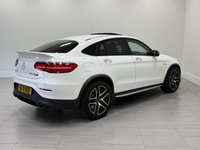 USED 2019 19 MERCEDES-BENZ GLC 4.0 GLC63 V8 BiTurbo AMG S (Premium) Coupe 5dr Petrol SpdS MCT 4MATIC+ Euro 6 (s/s) (510 ps) SUNROOF + HEADS-UP DISPLAY + AMG NIGHT PACK + SIDE STEPS