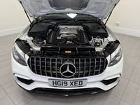 USED 2019 19 MERCEDES-BENZ GLC 4.0 GLC63 V8 BiTurbo AMG S (Premium) Coupe 5dr Petrol SpdS MCT 4MATIC+ Euro 6 (s/s) (510 ps) SUNROOF + HEADS-UP DISPLAY + AMG NIGHT PACK + SIDE STEPS