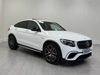 USED 2019 19 MERCEDES-BENZ GLC 4.0 GLC63 V8 BiTurbo AMG S (Premium) Coupe 5dr Petrol SpdS MCT 4MATIC+ Euro 6 (s/s) (510 ps) SUNROOF + HEADS-UP DISPLAY + AMG NIGHT PACK + SIDE STEPS