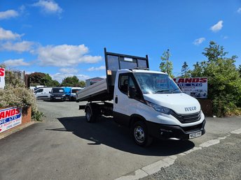 2023 IVECO DAILY 2,3TD 35C.14 134BHP TIPPER WITH REAR DIFF LOCK 26K ULEZ FREE ZONE NO VAT £29995.00