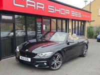 USED 2015 15 BMW 4 SERIES 3.0 435d M Sport Convertible 2dr Diesel Auto xDrive Euro 6 (s/s) (313 ps) 