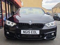 USED 2015 15 BMW 4 SERIES 3.0 435d M Sport Convertible 2dr Diesel Auto xDrive Euro 6 (s/s) (313 ps) 