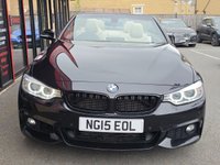 USED 2015 15 BMW 4 SERIES 3.0 435d M Sport Convertible 2dr Diesel Auto xDrive Euro 6 (s/s) (313 ps) 