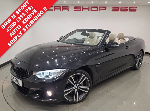 2015 BMW 4 SERIES 3.0 435d M Sport Convertible 2dr Diesel Auto xDrive Euro 6 (s/s) (313 ps) &pound;13490.00
