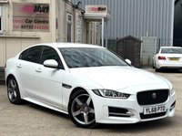 USED 2018 68 JAGUAR XE 2.0i GPF R-Sport Saloon 4dr Petrol Auto Euro 6 (s/s) (200 ps) - SAT NAV - HEATED LEATHER - REVERSE CAMERA - P/SENSORS - BLUETOOTH - CRUISE