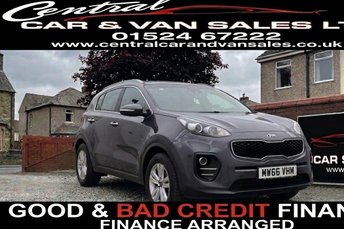 2017 KIA SPORTAGE 1.6 GDi 2 SUV 5dr Petrol Manual Euro 6 (s/s) (130 bhp) FINANCE PARTX &pound;7995.00