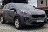 USED 2017 66 KIA SPORTAGE 1.6 GDi 2 SUV 5dr Petrol Manual Euro 6 (s/s) (130 bhp) FINANCE PARTX Sat Nav - Cruise Control - Lane Assist - DAB - Black Pack - Power Fold Mirrors