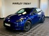 USED 2023 23 TESLA MODEL Y (Dual Motor) Long Range SUV 5dr Electric Auto 4WDE (384 bhp) JUST ARRIVED, STUNNING EXAMPLE, DEEP BLUE METALLIC, 1 OWNER, COMFORT SUSPENSION, RYZEN CHIP, GROK AI, PANORAMIC GLASS SUNROOF, BLACK LEATHER, DUAL MOTOR, LONG RANGE, HEAT PUMP, HEATED SEATS, WIRELESS CHARGING, REAR CAMERA, HEATED STEERING WHEEL, ELECTRIC TAILGATE