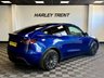 USED 2023 23 TESLA MODEL Y (Dual Motor) Long Range SUV 5dr Electric Auto 4WDE (384 bhp) JUST ARRIVED, STUNNING EXAMPLE, DEEP BLUE METALLIC, 1 OWNER, COMFORT SUSPENSION, RYZEN CHIP, GROK AI, PANORAMIC GLASS SUNROOF, BLACK LEATHER, DUAL MOTOR, LONG RANGE, HEAT PUMP, HEATED SEATS, WIRELESS CHARGING, REAR CAMERA, HEATED STEERING WHEEL, ELECTRIC TAILGATE