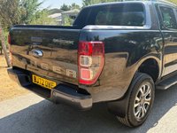 USED 2022 72 FORD RANGER 2.0 EcoBlue Wildtrak Pickup Double Cab 4dr Diesel Auto 4WD Euro 6 (s/s) (213 ps) ONE OWNER - BLACK - AUTO - FSH