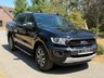 USED 2022 72 FORD RANGER 2.0 EcoBlue Wildtrak Pickup Double Cab 4dr Diesel Auto 4WD Euro 6 (s/s) (213 ps) ONE OWNER - BLACK - AUTO - FSH