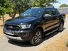 USED 2022 72 FORD RANGER 2.0 EcoBlue Wildtrak Pickup Double Cab 4dr Diesel Auto 4WD Euro 6 (s/s) (213 ps) ONE OWNER - BLACK - AUTO - FSH