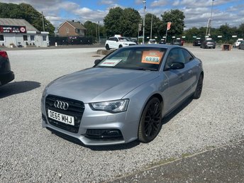 2015 AUDI A5 3.0 TDI V6 Black Edition Plus Coupe 2dr Diesel S Tronic quattro Euro 6 (s/s) (245 ps) &pound;6995.00