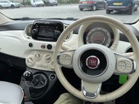 USED 2018 68 FIAT 500 1.2 Collezione Fall Hatchback 3dr Petrol Manual Euro 6 (s/s) (69 bhp) PANORAMIC ROOF... LOW INSURANCE GROUP 8