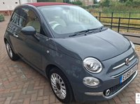 USED 2018 68 FIAT 500C 1.2 Lounge Convertible 2dr Petrol Manual Euro 6 (s/s) (69 bhp) 