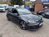 USED 2014 14 VOLKSWAGEN GOLF 2.0 TDI BlueMotion Tech GTD DSG Euro 6 (s/s) 3dr AUTO! Sat Nav, Parking sensors