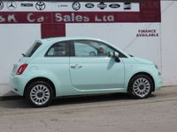 USED 2020 20 FIAT 500 1.2 Lounge Hatchback 3dr Petrol Dualogic Euro 6 (s/s) (69 bhp) 