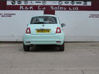 USED 2020 20 FIAT 500 1.2 Lounge Hatchback 3dr Petrol Dualogic Euro 6 (s/s) (69 bhp) 