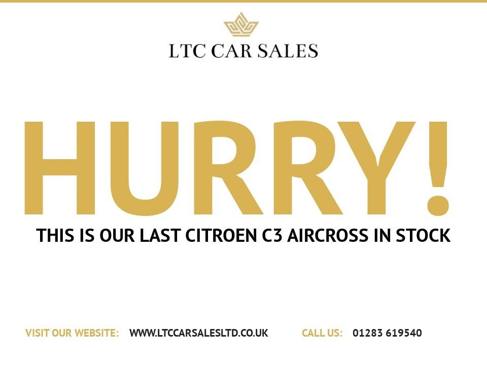 USED 2021 71 CITROEN C3 AIRCROSS 1.2 PureTech Shine SUV 5dr Petrol Manual Euro 6 (s/s) (110 ps) 