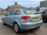 USED 2005 05 AUDI A3 2.0 FSI SE Sportback 5dr Petrol Manual (178 g/km, 150 bhp) COMES WITH A FULL SERVICE HISTORY/ FRESH SERVICE AND NEW MOT. GOOD CONDITION. FINISHED IN A METALLIC LIGHT BLUE COLOUR. NICE SPEC MODEL INCLUDING CRUISE CONTROL, HEATED FRONT SEATS, ELECTRIC FRONT SEATS, AUTO LIGHTS AND WIPERS, ANTI CHROMATIC REAR VIEW MIRROR, DUAL CLIMATE CONTROL, CD/ TAPE/ RADIO, REMOTE LOCKING, ELECTRIC WINDOWS AND MIRRORS, TWIN SUN ROOF.
