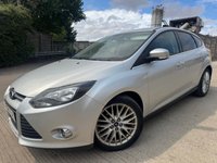 USED 2013 63 FORD FOCUS 1.6 TDCi Zetec Hatchback 5dr Diesel Manual Euro 5 (s/s) (115 ps) 8 STAMP SERVICE HISTORY*LOW TAX*