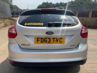 USED 2013 63 FORD FOCUS 1.6 TDCi Zetec Hatchback 5dr Diesel Manual Euro 5 (s/s) (115 ps) 8 STAMP SERVICE HISTORY*LOW TAX*
