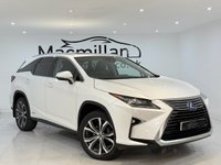 USED 2019 02 LEXUS RX L 3.5 450h L V6 SUV 5dr Petrol Hybrid E-CVT 4WD Euro 6 (s/s) (313 ps) Impeccable Lexus history, 7 SEATER